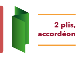 2 plis accordéon