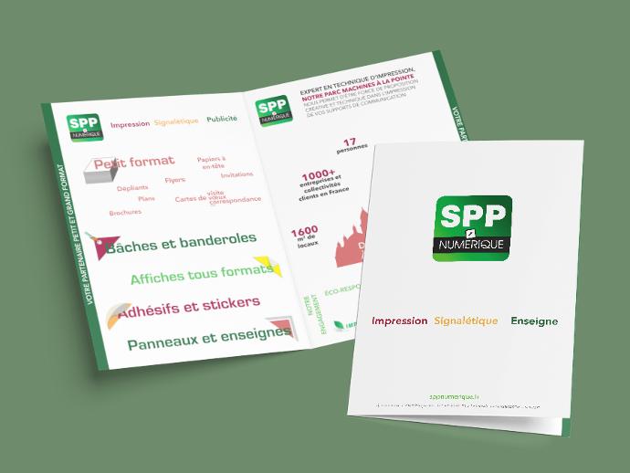 Dépliants et plaquettes commerciales